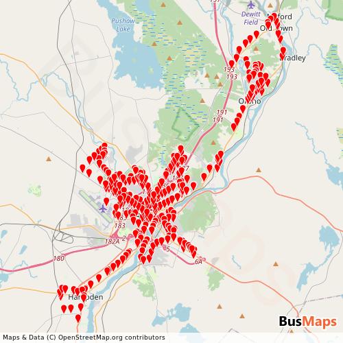 City of Bangor Bus Routes & Schedules in Bangor | Busmaps.com