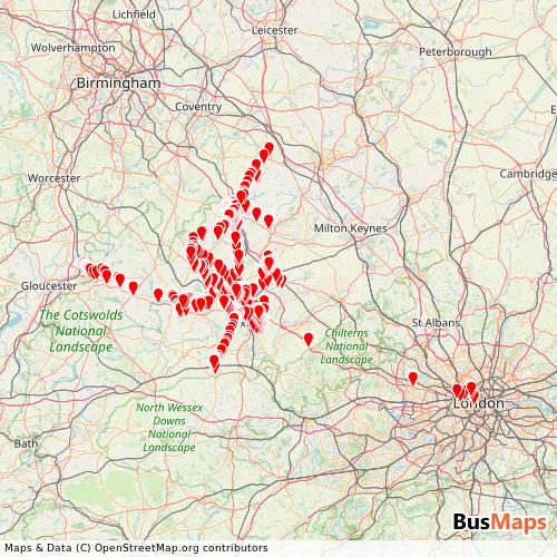 Stagecoach Oxfordshire – Routes, Schedules & Updates - busmaps.com