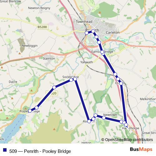 Bus 509 by Stagecoach Cumbria and North Lancashire in Stainton