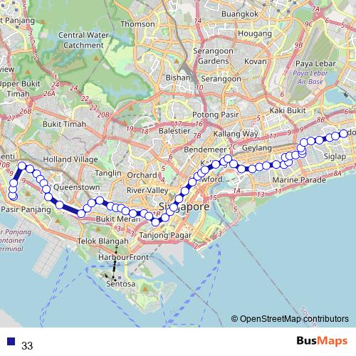 33 Route: Stops, Schedules & Maps