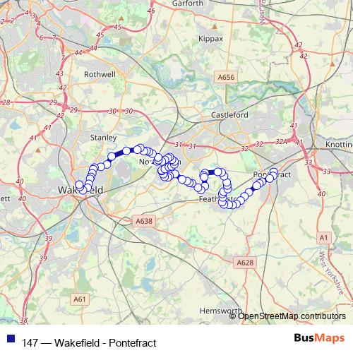 Bus 147 updates in Featherstone